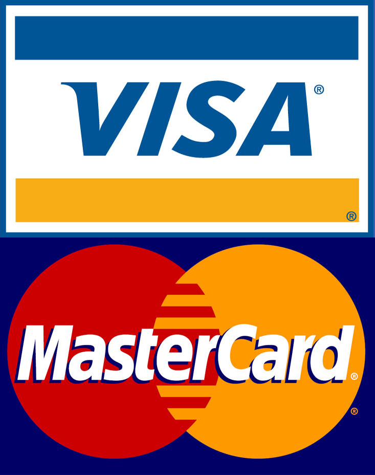 Acceptam carduri VISA/Mastercard
